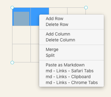 DeskPM Table